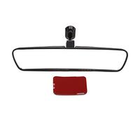 Rétroviseur Intérieur de Voiture Anti-éblouissant Réglable à 360 Degrés, 10in Rétroviseur Universel en Verre HD Grand Angle Adhésif pour Réduire Efficacement L'angle Mort pour Camions, SUV, Véhicules