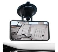 Rétroviseur intérieur de voiture - Miroir rotatif - Gobelet à ventouse - Rétroviseur d'observation pour voiture - Objectif de transmission - Accessoire intérieur pour camping-car, camion, berline, etc