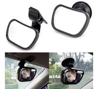 Rétroviseur intérieur de voiture universel à 360 degrés, 1 ensemble, pour enfant, siège de sécurité Auto, appui tête pour bébé, en acrylique