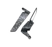 Rétroviseur Intérieur Pivotant En Aluminium (version À Aile Fixe), Compatible Avec Les Accessoires Moto YAMAHA MT10 MT 10 MT-10(C-NOLOGO)