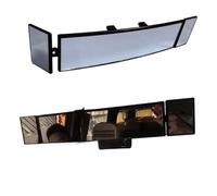 Rétroviseur intérieur voiture Rétroviseur À Large Réglable Dans La Voiture Aide Panoramique Pour Grand Angle Clip Intérieur Sur Arrière Convexe Pour Rétroviseur Anti-reflets