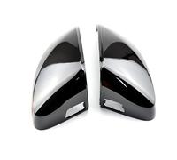 Rétroviseur inversé A3 S3 8V RS3 Couvercles de rétroviseur de voiture Capuchon Coque Boîtier Porte Côté Rétroviseur Couvre Accessoires(With Side Assist-2)