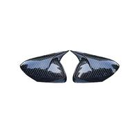 Rétroviseur inversé Pour Mazda 6 2009-2015 Car Styling Side Rearview Mirror Cover Mirror Modified Horns Carbon(Type B)