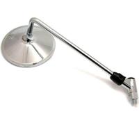 Rétroviseur JMT chromé gauche+droite pour Suzuki GN 125 ccm année 1994 - 1999