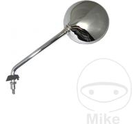 Rétroviseur JMT chromé gauche pour Vespa GTS i.e. / Touring Super Sport 3V 2 LXV GTV LX Gran Turismo GT VNT 1 50 / 125 / 150 / 200 / 250 / 300 ccm