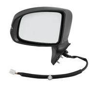 Rétroviseur Latéral À 3 Broches Pour Porte D'aile De Voiture, Ensemble Cadre Couverture Pour Jazz Gk5 Mk4 2015 - 2020 Électrique Rétroviseur(La gauche)