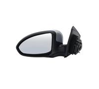 Rétroviseur Latéral Accessoires Voiture Pour Chevrolet Pour Cruze 2010 2009-2014 Ensemble Rétroviseurs Chauffants Pliables Manuels Gris Argenté 5 Fils(1pc left)