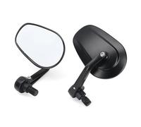 rétroviseur latéral arrière Pour YAMAHA XSR700 2016-2023 XSR900 2021 Rétroviseurs Gauche Droit Guidon Accessoires Moto Rétroviseur À Rotation D'extrémité(LongBlack)