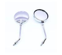 rétroviseur latéral arrière Rétroviseurs Moto 8/10MM Pour Aprilia Pour Pegaso 650 SR 50 Pour Tuono Pour Kawasaki ER6 ER6F VERSYS 1000(Chrome-long pole)