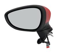 Rétroviseur Latéral Assy Rétroviseur Extérieur À 6 Fils Pour Ford Pour Fiesta 2008-2012 Rouge Magique Avec Éclairage Et Dégivrage ESC(L)