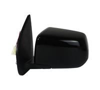 Rétroviseur latéral automatique compatible avec Isuzu D-Max DMAX 2012-2018, couvercle en verre pliable manuellement(Black Left)