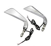 Rétroviseur latéral Baceyong avec clignotant LED, pour Har-ley Cross Bones