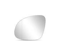Rétroviseur Latéral Chauffant Verre Avec Plaque Support Pour VW Pour Tiguan 2009 2010 2011 2012 2013 2014 2015-2017 Verre Rétroviseur(Left Side)