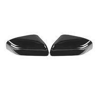 Rétroviseur Latéral Couvre Capuchon Noir Brillant Chrome Brillant pour L&and R&Over LR2 2011 2012 2013 2014 2015 pour Range Rover 2010 2011 2012 (Color : Gloss Black)