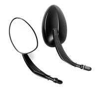 Rétroviseur Latéral De Moto 1 Paire De Rétroviseurs Latéraux Rétro Modifiés pour Moto avec Poignée en Aluminium pour Sportster pour Dyna pour Softail Moto Embout de Guidon