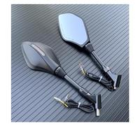 Rétroviseur Latéral De Moto Clignotants Rétroviseurs Latéraux Clignotants Indicateur 10 Mm Rétroviseur Moto pour Suzuki Moto Embout de Guidon