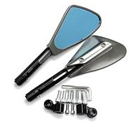 Rétroviseur Latéral De Moto En Aluminium, 8 10MM, Pour Ducati, Monster 696, 797, 821, Hypermotard 950, Scramble Moto Latéraux Rétroviseur(Gray)