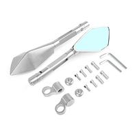Rétroviseur Latéral De Moto En Aluminium CNC Complet Pour H CBR 600RR PCX125(Argent)