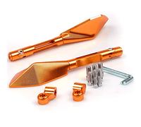 Rétroviseur Latéral De Moto En Aluminium CNC Complet Pour H CBR 600RR PCX125(ORANGE)