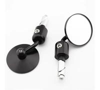 Rétroviseur Latéral De Moto pour Suzuki 7/8" Rétroviseurs D'extrémité De Guidon Moto CNC Rétroviseurs Ronds Ensemble Accessoire De Moto Moto Embout de Guidon