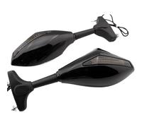 Rétroviseur Latéral De Moto pour Suzuki pour GSXR1000 pour SV650S pour SV1000S 2003 2004 2005 2006 2007 Rétroviseur LED Clignotant Moto Embout de Guidon