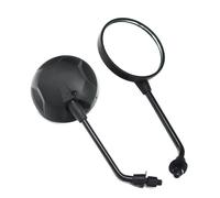 Rétroviseur Latéral De Moto Rétroviseur De Moto Rétroviseurs Arrière Universels De Scooter Rétroviseur Latéral De Cyclomoteur De Vélo Électrique 8mm 10mm Moto Embout de Guidon(10mm Screw)