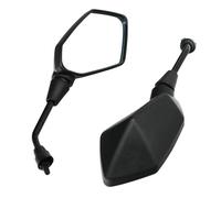 Rétroviseur Latéral De Moto Rétroviseur Électrombile pour Moto Moteur Électrique Rétroviseur Convexe Arrière pour Vélo Électrique 8mm 10mm Moto Embout de Guidon(8mm Thread Screw)