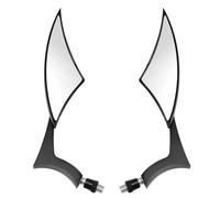 Rétroviseur Latéral De Moto Rétroviseur Latéral De Moto 8/10mm avec Adaptateur Et Pivotant Réglable pour Kawasaki Moto Embout de Guidon