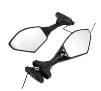 Rétroviseur Latéral De Moto Rétroviseurs Latéraux De Moto Clignotants Indicateurs Lumineux pour YZF R6 1999 2000 2001 2002 2003 Moto Embout de Guidon