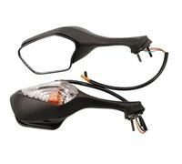 Rétroviseur Latéral De Moto Rétroviseurs Latéraux Pliables pour Moto avec Clignotant À LED pour CBR1000RR pour CBR 1000 RR 2008-2013 Rétroviseurs Moto Embout de Guidon