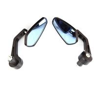Rétroviseur Latéral De Moto Universel, Extrémité De Guidon, 22mm, Pour Suzuki, Pour GSX-1000S, Pour SV650, Pour Z900 Ensemble miroirs(Noir)