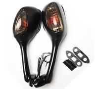 Rétroviseur Latéral en Verre Noir pour Moto pour GSXR GSX-R 600 750 1000 Clignotant