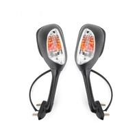 Rétroviseur Latéral en Verre Noir pour Moto pour Suzuki GSXR GSX-R 600 750 1000 Clignotant