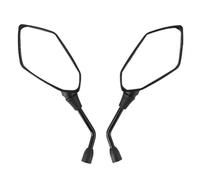 Rétroviseur Latéral Moto Scooter E-Bike Electromobile Miroir Poignée Bar End Rétroviseurs Latéraux Arrière Miroir Convexe 8mm 10mm 1 Paire Miroirs Guidon(8mm)