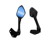 Rétroviseur Latéral Pliable en Verre Bleu Et Blanc pour Moto pour CFMOTO 250SR CF250-6 250-6A