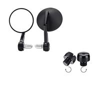 Rétroviseur latéral Pour Bandit GSF650 DL650 Pour VSTROM 650XT GSf600 Rétroviseurs De Guidon De Moto Racing Sport Bike Rétroviseurs Latéraux(Type C 2x 8 mm Counterclockwise)