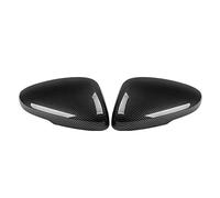 rétroviseur latéral Pour Civic 11th Gen 2022 2PCS ABS Car Side Door Rear View Mirror Cover Cap Capuchon Rétroviseur(Carbone)