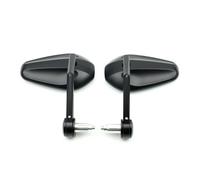 Rétroviseur Latéral Pour Moto Et Scooters, 7/8 "ou 1", Rétroviseurs D'extrémité Barre Poignée Pour Pièces Moto Pour Yamaha Ensemble miroirs