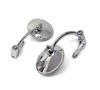 Rétroviseur latéral réglable pour Moto, 22 mm, à Fixer en Bout de Guidon, Universel pour CBR650F, VFR 800, Suzuki GSX, S750 et S950