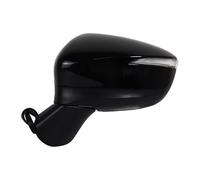 Rétroviseur Latéral Rétroviseur De Voiture Avec Réglage Électrique L'angle Pliable Et Chauffant Surveillance Des Angles Morts Pour Mazda Pour CX-5 CX5 2015 2016(Noir,8 Wire Left)