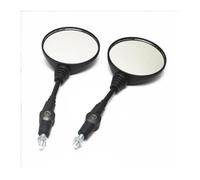 Rétroviseur Latéral Rond Pliable Et Antichute Pour Moto Compatible Pour Z800, Pour E VeRsion, Pour NINJA 250, 300R, Z250, Z300 Et Pour VERSYS 300X