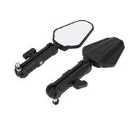 Rétroviseur Latéral Universel en Verre Blanc ABS pour Moto pour Yamaha FZ25 8 10 Mm