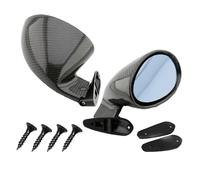 Rétroviseur Latéral Universel Pour Voiture De Course Gauche Et Droit Kit Rétro Classique Style Californien Rétroviseurs Extérieurs(Blue Carbon)