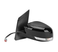 Rétroviseur Latéral Voiture Pour Ford, Pour Focus Mk2 2008 - 2011 2012, Version Européenne, Lentille En Verre Chauffant Électrique, Clignotant Complet Rétroviseur(6pins left)