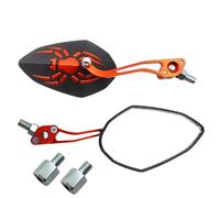 Rétroviseur M&oto Rotatif À 360°, Réglable, Universel, Pour Scooter Électrique Pour YAM&AHA(Orange)