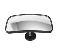 Rétroviseur Magnétique Convex Miroir Noir, pour Chariot Élévateur | Verre Traité Anti-distorsion, Large Champ de Vision, pour Remorques et Cabines de Fourches