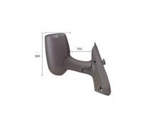 Rétroviseur manuel droit long Ford Transit MK6 et MK7 2000-2014 - 4643360 / 4059965