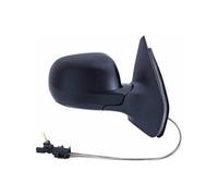 Rétroviseur manuel droit noir petit bleu Volkswagen Golf 4 1997-2003 - 1J1857522B / 3B0857538B / 1J1857508