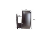 Rétroviseur manuel gauche bras court Iveco Daily 2 1999-2006 - 500325706 / 98472983