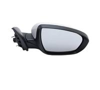 RéTroviseur Manuel Rétroviseur Extérieur Chauffant 6 Broches Pour Kia Pour Optima Berline 2014-2015 Finition Apprêt Blanc Ensemble Intérieur Porte Bras Court RéTroviseur(1pc right)